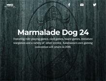 Tablet Screenshot of marmaladedog.org